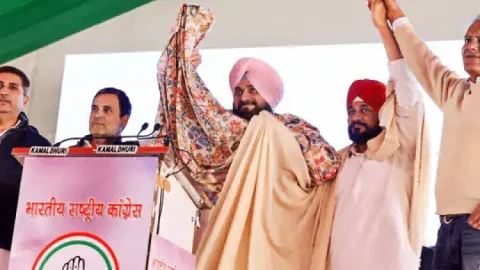 राहुल गांधी का ऐलान, चरणजीत सिंह चन्नी होंगे पंजाब में कांग्रेस का सीएम फेस