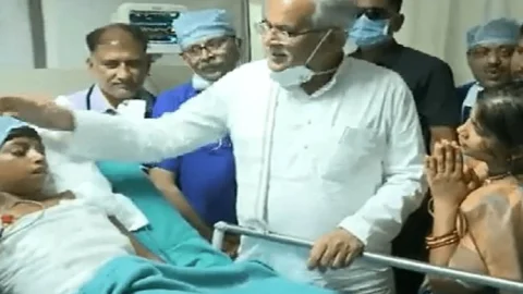 छत्तीसगढ़: बोरवेल से बाहर निकलने के बाद राहुल अपोलो हॉस्पिटल के ICU में इलाजरत, CM भूपेश  ने की मुलाकात