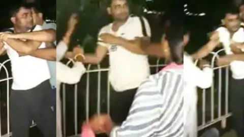 कानपुर: महिला मित्र के साथ कार में रंगे हाथ पकड़े गये BJP लीडर, वाइफ ने रोड पर चप्पलों से की पिटाई