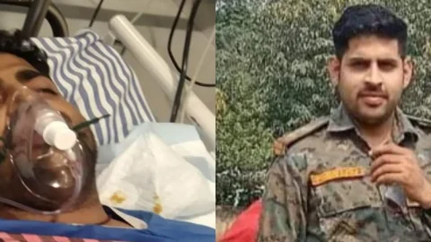 भौरा ओपी प्रभारी हिमांशु को एयरलिफ्ट कर बेहतर इलाज के लिए दिल्ली AIIMS किया गया शिफ्ट