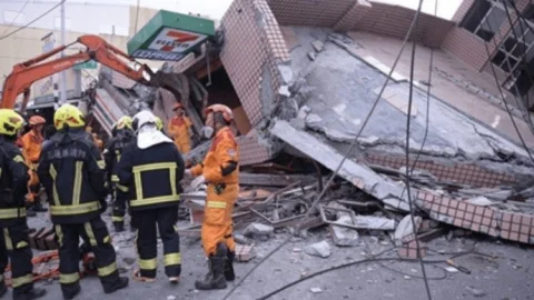 Earthquake in Taiwan: ताइवान में भूकंप के झटके,कई मकान ध्वस्त, मलबे के नीचे दबे कई लोग