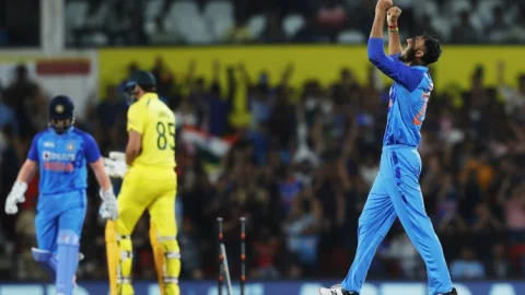 Ind vs Aus 2nd T20:इंडिया ने आस्ट्रेलिया को छह विकेट से हराया, सीरीज में कर ली 1-1 से बराबरी