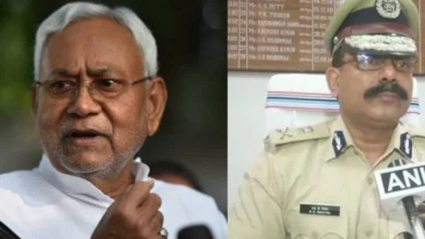 DGP को CM नीतीश की क्लीनचिट, दो-तीन महीने बाद है रिटायरमेंट, कहा- मजबूती से काम कर रही है पुलिस