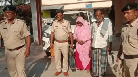 बिहार : किशनगंज में पांच लाख कैश, अमेरिकन डॉलर समेत ब्राउन सुगर जब्त, महिला समेत दो अरेस्ट
