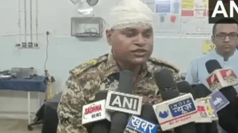 Chhattisgarh : नारायणपुर जिले में मतांतरण विवाद को लेकर बवाल, SP पर हमला, सिर पर लगी गंभीर चोट