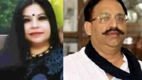 Uttar Pradesh: Mukhtar Ansari की  वाइफ के खिलाफ अफ्शा पर पुलिस का शिकंजा, जारी किया लुकआउट नोटिस