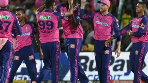 IPL 2023 RR vs CSK : राजस्थान रॉयल्स ने चेन्नई सुपर किंग्स को 32 रन से हराया