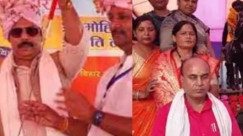 Bihar: Anand Mohan से दूरी बना रहे हैं BJP लीडर, मंच पर देखकर नीचे से लौट गये MP-MLA