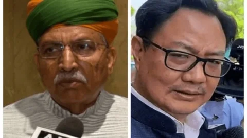 Central Cabinet :  अर्जुन मेघवाल को लॉ मिनिस्टरी जिम्मा, किरेन रिजिजू पृथ्वी विज्ञान मंत्रालय में भेजे गये