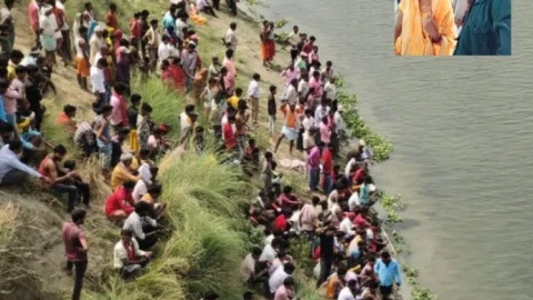 Bihar: पूर्वी चंपारण में नदी में कूदा हैसबैंड , पीछे से वाइफ ने भी लगाई छलांग, आठ दिन की बच्ची हुई अनाथ