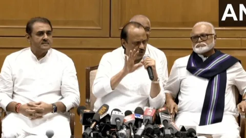 Maharashtra Politics: अजीत पवार बने डिप्टी CM  NCP के आठ एमएलए भी शिंदे कैबिनेट में मिनिस्टर बने