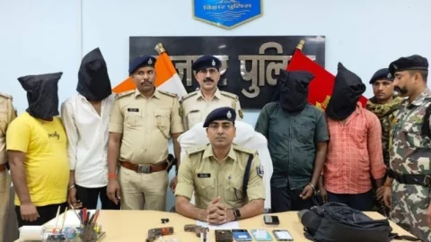 Bihar: भोजपुर पुलिस ने कई लूट कांडों का किया उद्भेदन ,चार क्रिमिनल अरेस्ट