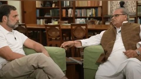 Satyapal Malik Interview : राहुल गांधी ने लिया सत्यपाल मलिक का इंटरव्यू, यूट्यूब व ट्विटर पर शेयर किया Video