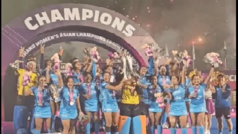 इंडिया ने जापान को 4-0 से हरा महिला एशियन चैंपियंस ट्रॉफी 2023 का खिताब जीता