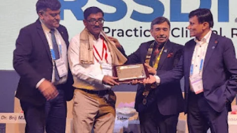 RSSDI के वार्षिक सम्मेलन में Dhanbad के डॉक्टर अजय पटवारी पुरस्कृत