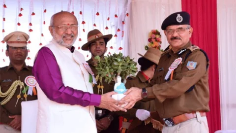 Jharkhand : होमगार्ड ग्राउंड में स्पोर्ट्स मीट का शुरु, गवर्नर ने किया उद्घाटन