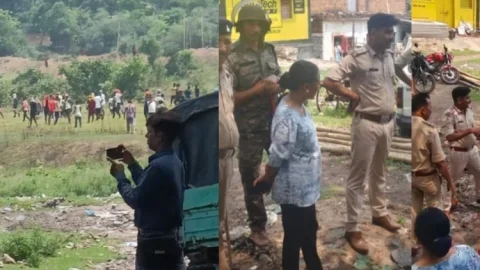 Dhanbad:खरखरी  में बिजली के लिए पुलिस स्टेशन का घेराव, असमाजिक तत्वों ने की बामबाजी, हवाई फायरिंग, कई घायल