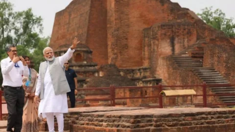 Bihar: 800 साल बाद जीवंत हुआ नालंदा यूनिवर्सिटी  
