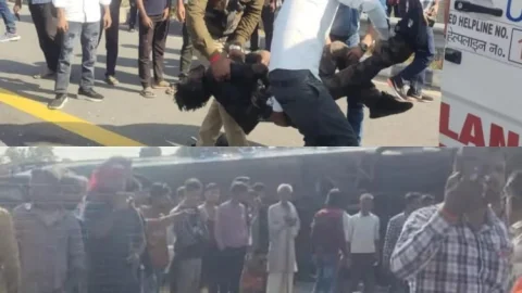 Uttar Pradesh:कन्नौज में एक्सप्रेस-वे पर खड़े वॉटर टैंकर में भिड़ी स्लीपर बस,आठ की मौत,दर्जनों घायल