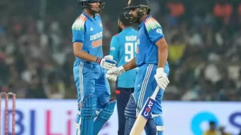 IND vs ENG 2nd ODI: रोहित शर्मा-गिल का कमाल, भारत ने इंग्लैंड को चार विकेट से हराया, सीरीज पर कब्जा