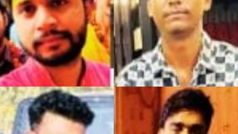 महाकुंभ से लौट रहे ड्राइवर को आयी झपकी, घर में घुसी कार, झारखंड के चार युवकों की मौत