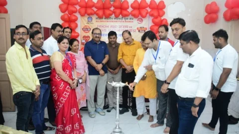 Dhanbad : मारवाड़ी युवा मंच, झरिया द्वारा भव्य रक्तदान शिविर का आयोजन 