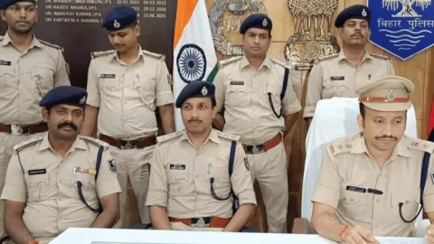 Bihar : पटना बस ड्राइवर मर्डर केस का खुलासा,  इंटरस्टेट गैंग का क्रिमिनल अरेस्ट, मिनी गन फैक्ट्री भंडाफोड़