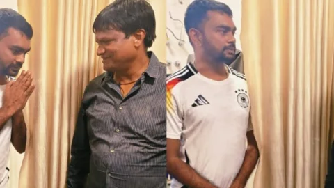 धनबाद एमपी ढुलू ने जाना डुमरी एमएलए जयराम महतो का हाल,  असर्फी हॉस्पिटल में इलाजरत हैं JLKM सुप्रीमो