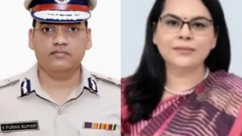 IPS पूरन कुमार सुसाइड केस : पत्नी IAS अमनीत ने CM को लिखा पत्र, पूछा– सुसाइड नोट में नाम होने के बावजूद FIR क्यों नहीं?