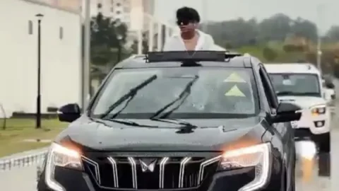 Jharkhand : मंत्री इरफान अंसारी के बेटे का चलती कार के सनरूफ से खड़े होने VIDEO वायरल:  कटा ₹3650 का चालान