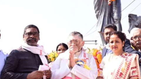 झारखंड स्थापना दिवस 2025: CM हेमंत सोरेन हुए भावुक, 2050 का विजन पेश