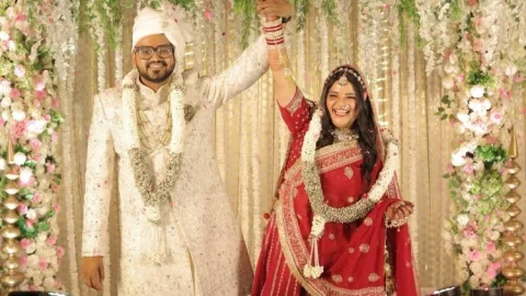 बिहार की शान से मुंबई की जान तक: ‘राम आयेंगे’ फेम स्वाति मिश्रा ने मोहित मुश्किल संग रचाई शाही शादी