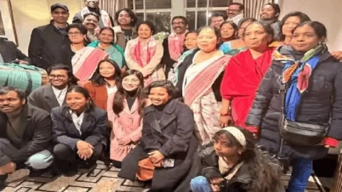 London में गूंजे नागपुरी गीत, प्रवासी झारखंडियों के स्वागत से भावुक हुए CM हेमंत सोरेन और कल्पना सोरेन