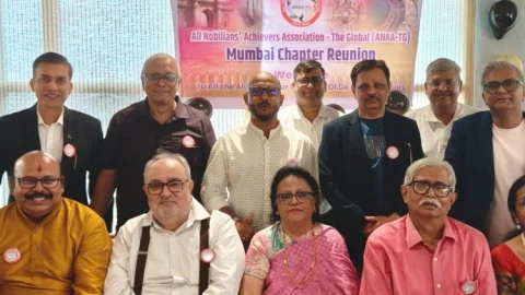 मुंबई BKC में भावनाओं का संगम: एएनएए-टीजी अलुमनी मिलन 4.0 में डी नोबिली के पूर्व छात्र हुए एकजुट