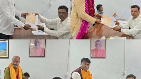 Dhanbad Nagar Nigam Chunav 2026: मेयर के लिए संजीव सिंह, संजीव अग्रवाल, मुकेश पांडेय और शांतनु ने किया नामांकन