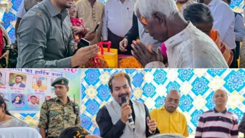 धनबाद में होली का सबसे भावुक जश्न: अपनों से दूर बुज़ुर्गों के संग उपायुक्त ने बांटे खुशियों के रंग