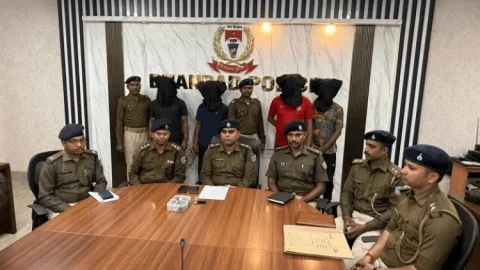 धनबाद: बरमसिया फुटबॉल मैदान फायरिंग मामले में पुलिस बड़ा एक्शन, चार आरोपी गिरफ्तार