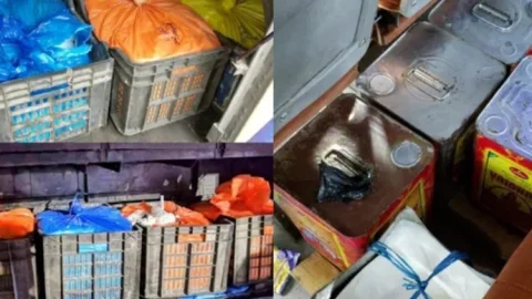 धनबाद में मिलावटखोरों पर बड़ी कार्रवाई: पटना से आ रही बस से 1400 KG नकली पनीर और 90 KG नकली घी जब्त