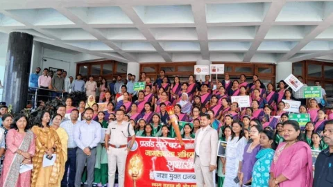 धनबाद में नशा के खिलाफ जंग की शुरुआत: [टॉर्च रैली के साथ बड़ा अभियान, 28 मार्च को मेगा कार्यक्रम