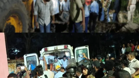 Dhanbad Illegal Mining Tragedy: अवैध खनन से धंसी जमीन, 20 फीट नीचे दबे पिता-पुत्री समेत 3 की मौत