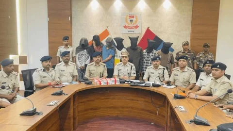 रामगढ़ में पुलिस का बड़ा एक्शन: राहुल दुबे गैंग के 7 अपराधी दबोचे, पतरातू में फायरिंग की साजिश नाकाम