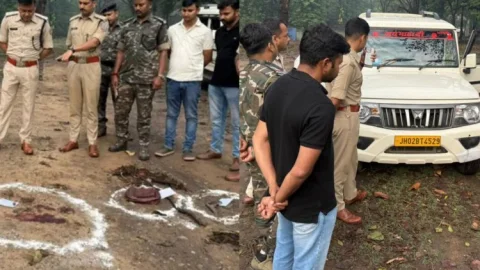 रामगढ़ एनकाउंटर: राहुल दुबे गैंग पर पुलिस का शिकंजा, सनी सिंह के पैर में गोली; थाना प्रभारी भी घायल