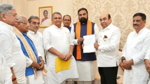 बिहार में BJP का ‘राज’, सम्राट चौधरी बनेंगे मुख्यमंत्री, विजय चौधरी व विजेंद्र यादव होंगे डिप्टी सीएम