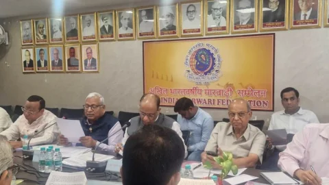 कोलकाता में मारवाड़ी सम्मेलन की राष्ट्रीय बैठक: सदस्यता अभियान में झारखंड नंबर-1, 876 नए सदस्यों से बनाया रिकॉर्ड