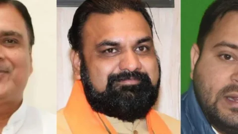 तेजस्वी पर पूर्व भाजपा नेता सुधीर शर्मा का तीखा हमला: बोले- ‘सम्राट चौधरी संघर्ष से बने नेता, आप सिलेक्टेड नहीं नॉमिनेटेड थे’