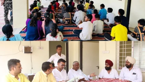 धनबाद: अनाथ बच्चों के बीच पहुंचे पूर्व मंत्री मथुरा महतो व डॉ प्रणय पूर्वे ने बांटे फल-बिस्कुट; हेल्थ कैंप का भी दिया भरोसा