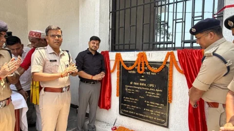 धनबाद पुलिस लाइन हुआ हाईटेक: आधुनिक शास्त्रगार व आर्मूरी भवन का उद्घाटन