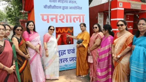 धनबाद: बीसीसीएल सीएमडी आवास के समीप खुला सेवा का पनशाला केंद्र,दीक्षा महिला मंडल की अनोखी पहल