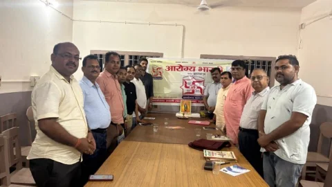 देवघर में आरोग्य भारती का संगठन विस्तार: नई जिला कार्यकारिणी घोषित, स्वास्थ्य और संगठन मजबूती पर मंथन