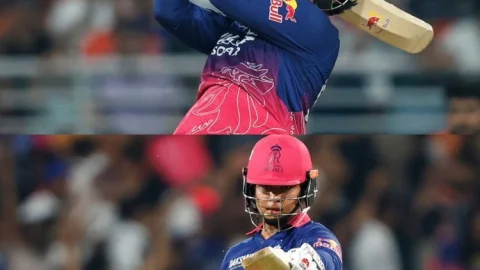 15 साल के वैभव सूर्यवंशी ने IPL में मचाया महाविस्फोट, 16 गेंदों में फिफ्टी ठोक तोड़ा क्रिस गेल का 14 साल पुराना रिकॉर्ड